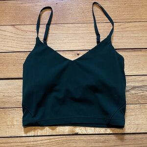 Lululemon Athletica Dark Green Tank Top
